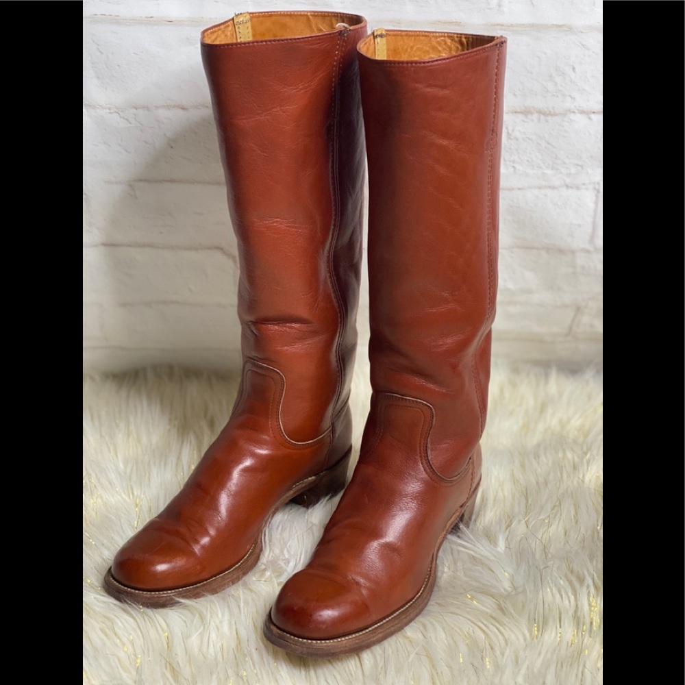 Frye Vintage traditional leather boots size 10